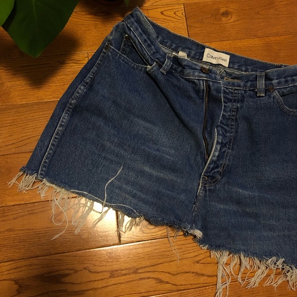 Calvin Klein denim mini skirt - Picture 2 of 4